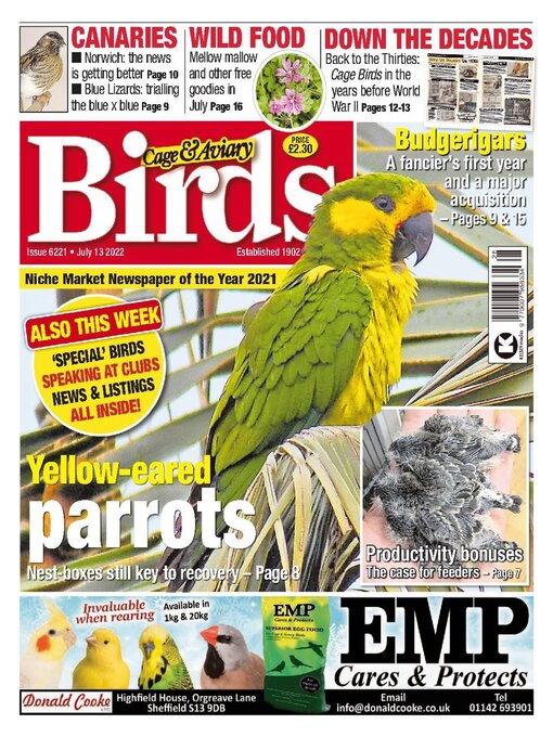 Title details for Cage & Aviary Birds by Kelsey Publishing Ltd - Available